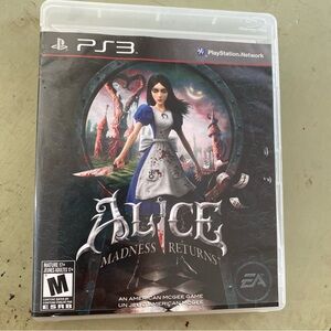 Alice: Madness Returns for PS3 - Black Cover by